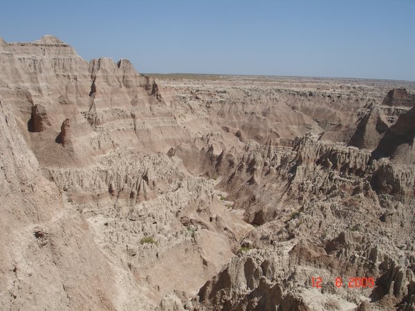 Canyon in Badlands