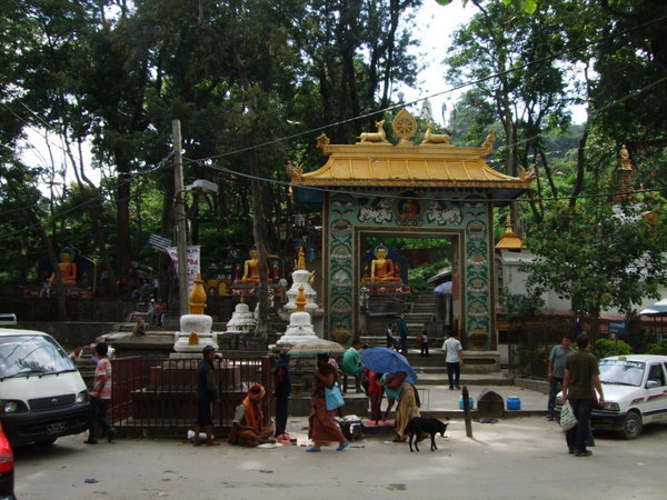 Entrance to Swayambunath