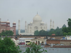 Taj Mahal from my hotel roof