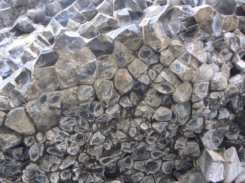 Basalt rock formations, Hljodaklettar