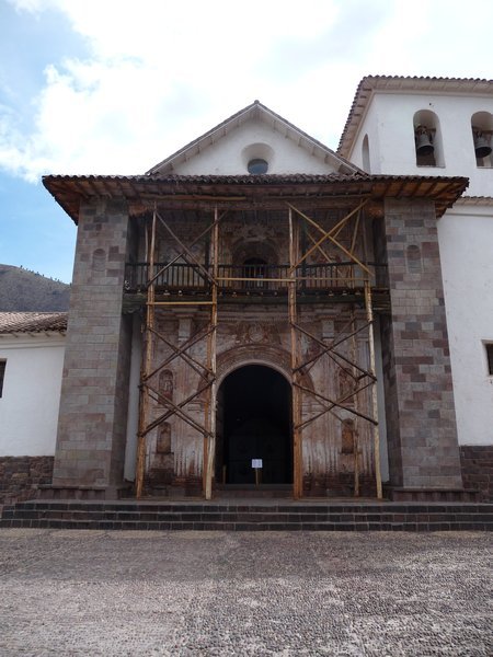An old church at Andahuaylillas