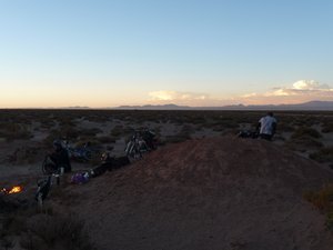 Our first camp after leaving Uyuni