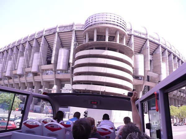 Real Madrid soccer stadium
