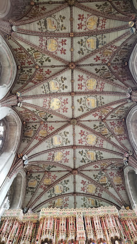 St Albans vaulted ceiling