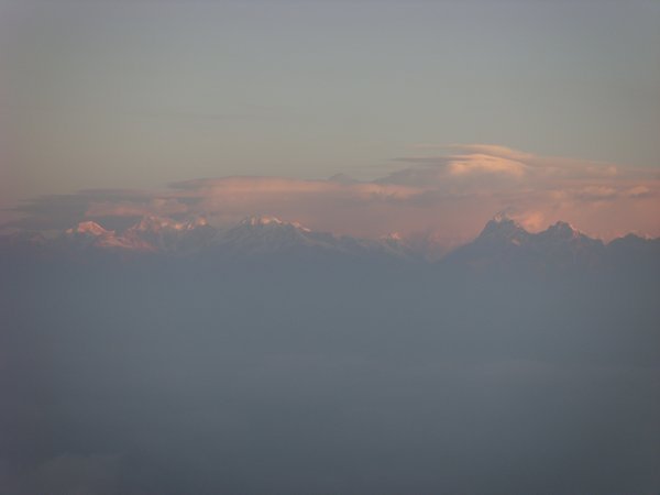 Sunrise over the Himalaya