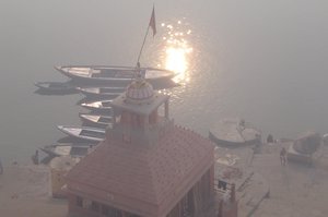 Sunrise over the Ganga