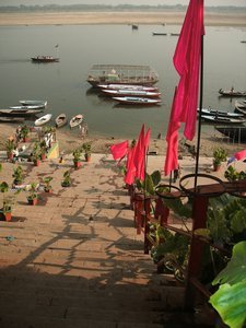 All steps lead to the Ganga