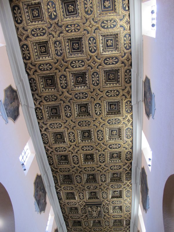 Melfi cathedral roof