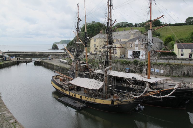 Tall ships in Charlestown