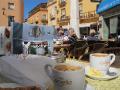 Coffee in Begur main square