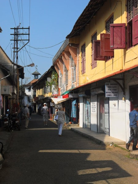 Kochi Jewish quarter