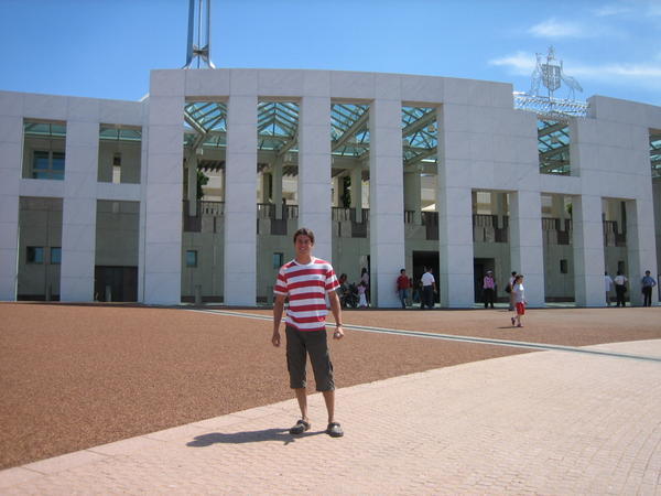 Canberra - An interesting visit to the Parliament