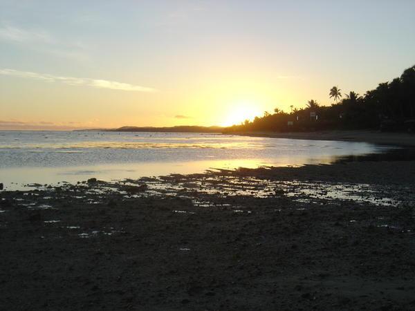 Sunset on the Coral Coast (south coast of VitiLevu mainland)