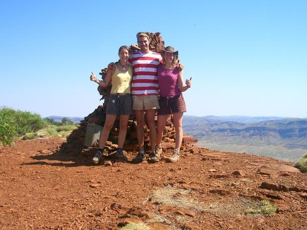 Mount Bruce, with our Spanish friend