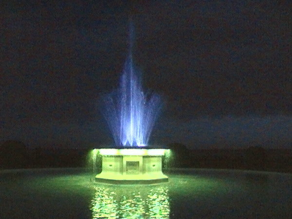 Nighttime Fountain