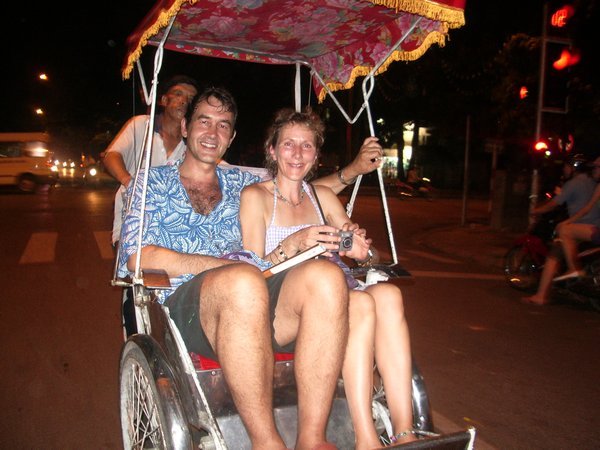 We finally gave into the cyclo drivers