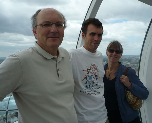Mum and Dad on the London eye