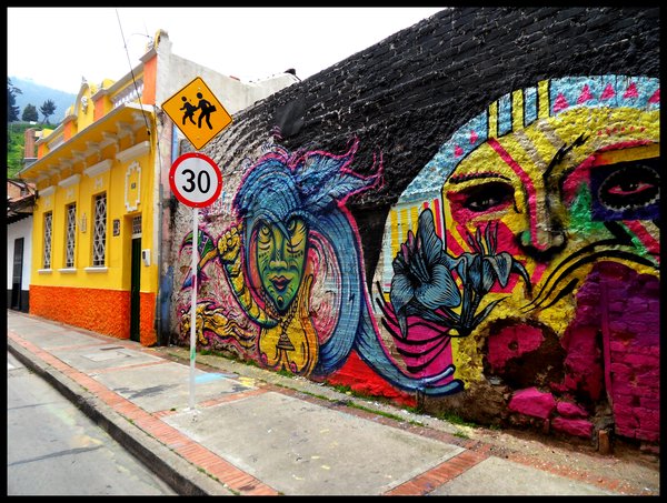 Streetart in Bogota