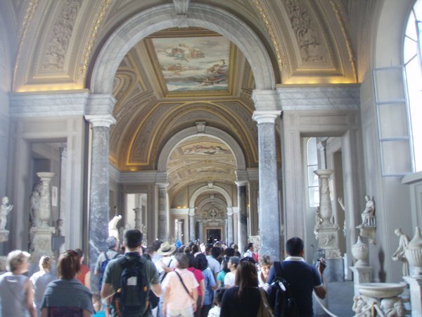 Entrance to the Vatican Museum