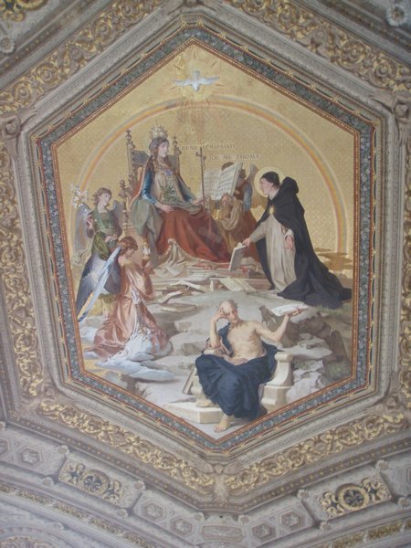 Painted Ceiling of the Vatican Museum