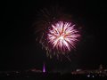 New Year Fireworks Displays Over Maspalomas