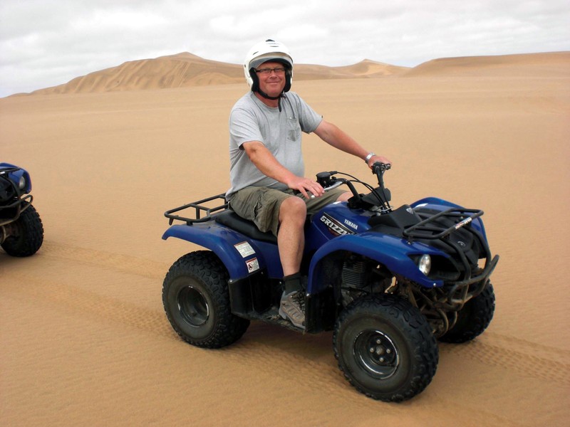 Quad Biking On The Sand Dunes