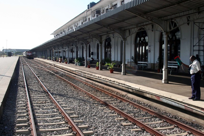 The Old Railway Station At Maputo