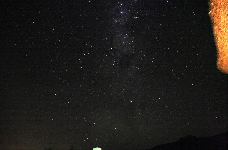 The Night Sky From Our Camp Site
