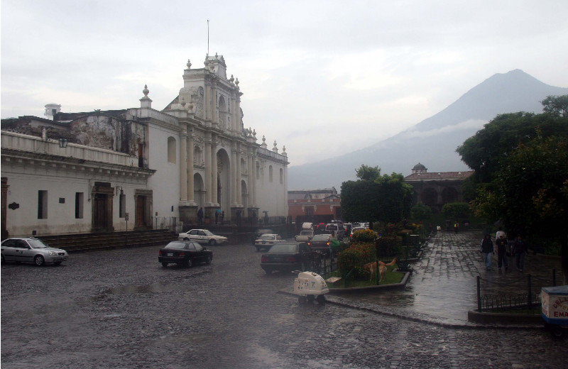 The Main Square And Agua