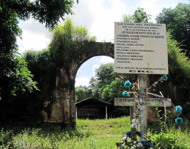 Ruins Of The Church At Aguacayo