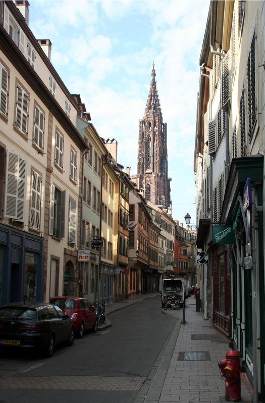 The Cathedral Spire Dominates The City
