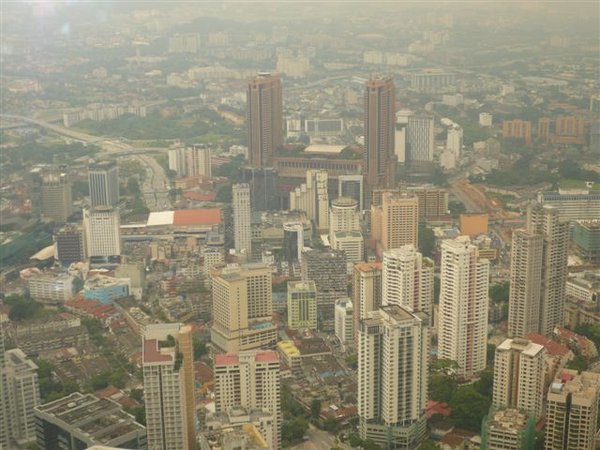 Kuala Lumpur von oben