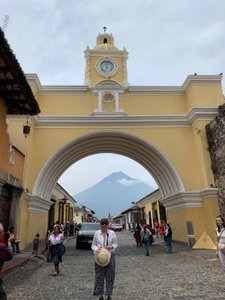 Antigua's famous arch