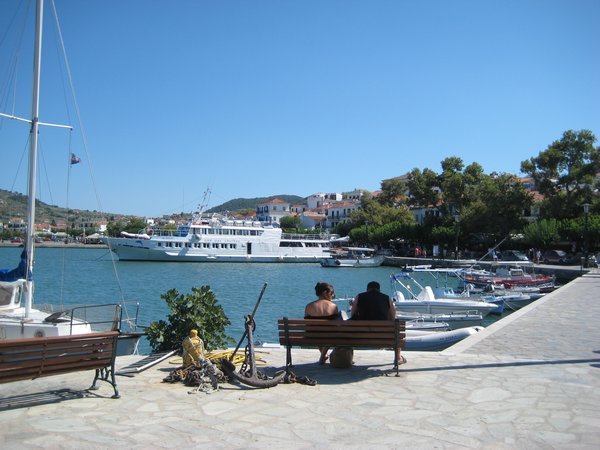 Skopelos harbour