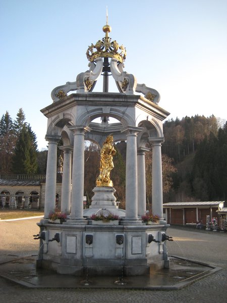 Einsiedeln-Lady Fountain