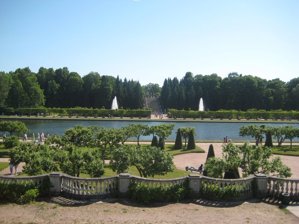 Lower gardens