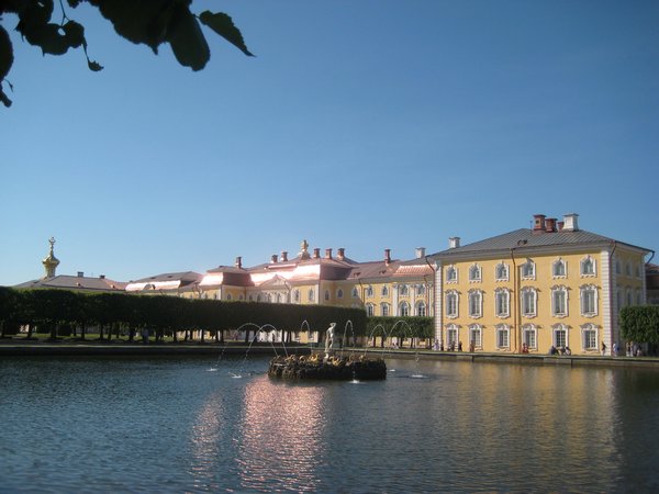 Upper gardens and palace