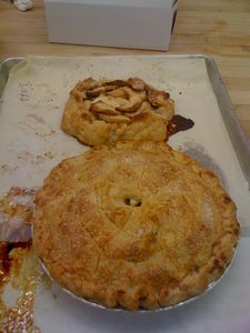 1st class - Apple pies