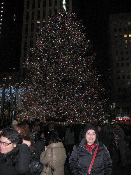 Big Xmas tree at Rockefeller