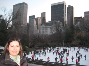 Central park ice rink