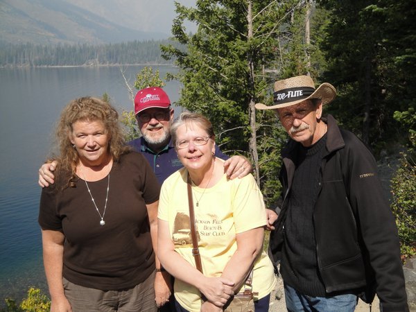 The group at Jenny Lake