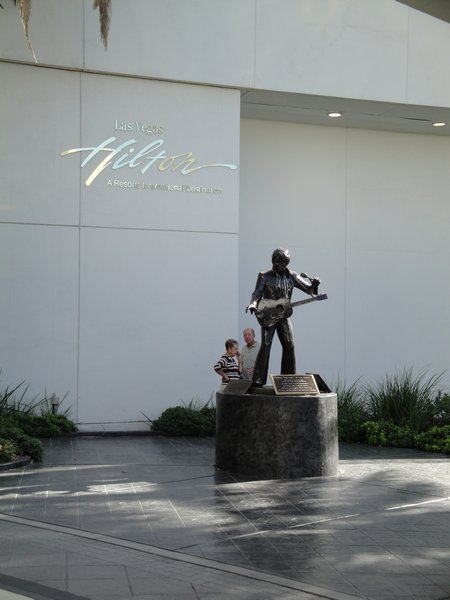 Elvis at the Hilton