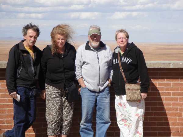 Us at Meteor Crater