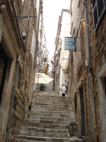 Stairs in Dubrovnik