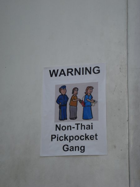 Sign @ Wat Pho