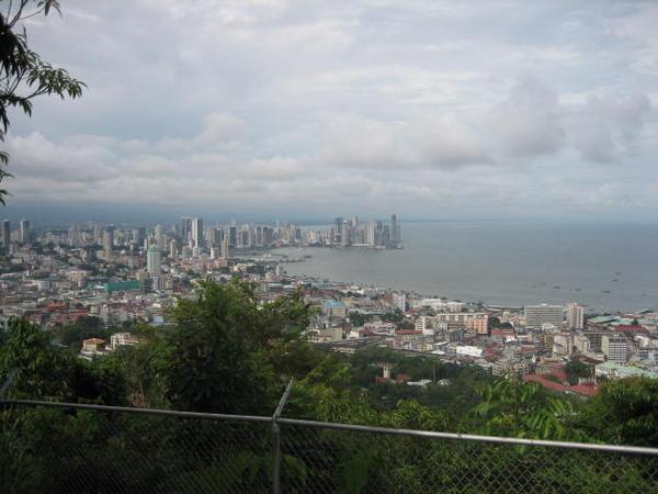 View of Panama City from Ancon