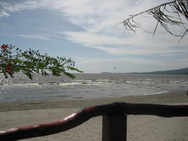 The shore of Lake Nicaragua, Ometepe