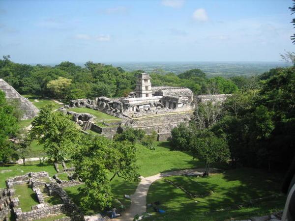 Mayan ruins at Palenque