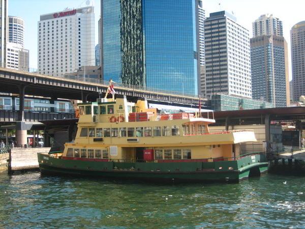 A Sydney Harbour ferry