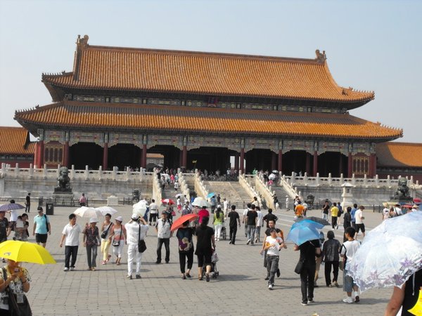 In the forbidden city